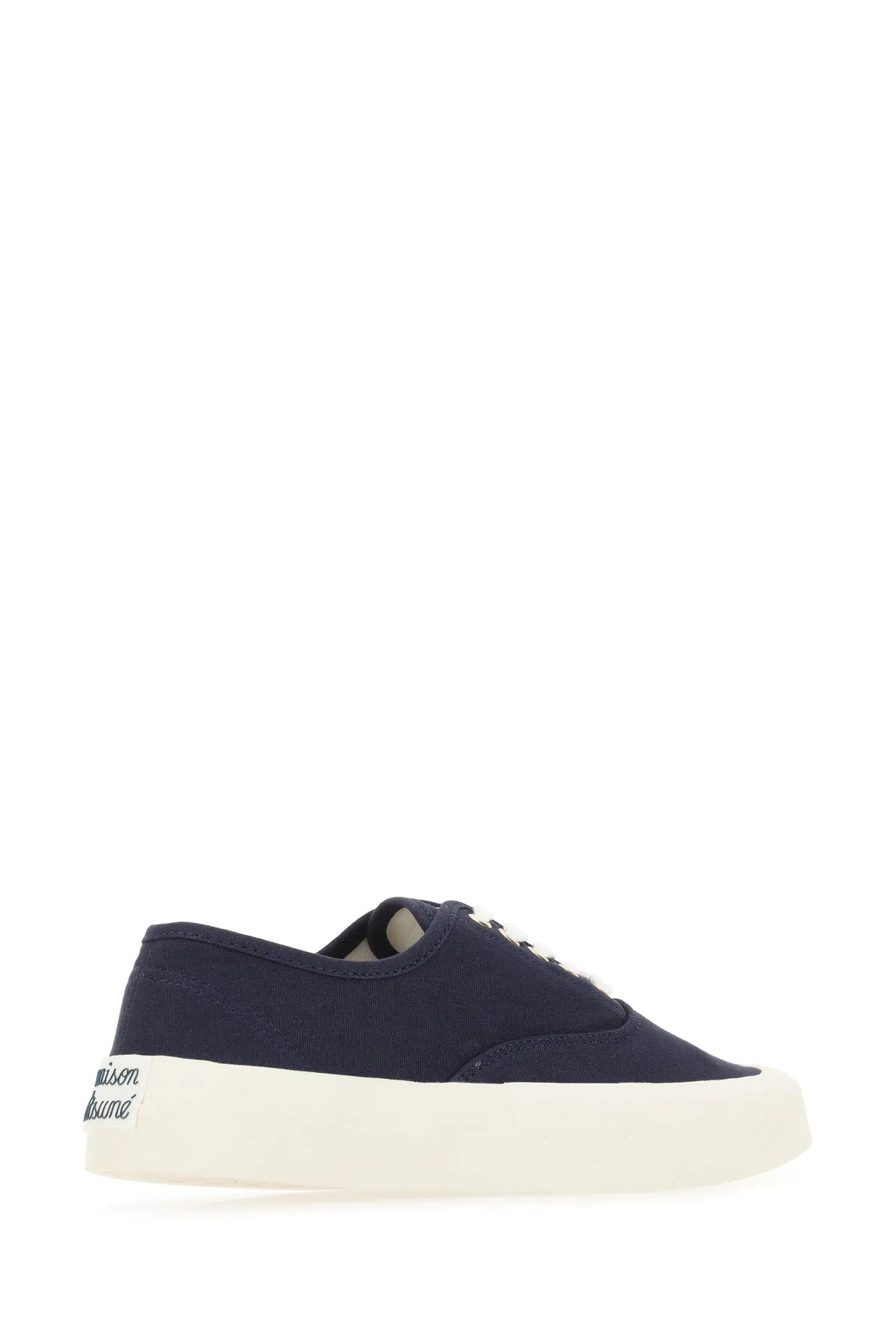 Navy blue canvas sneakers