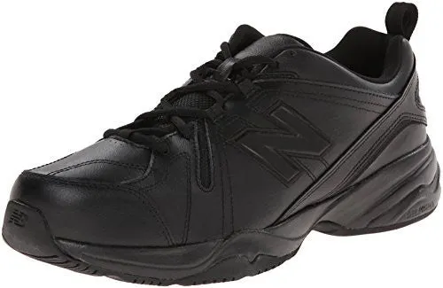 New Balance Men's MX608V4 Training Shoe,Black,11.5 4E US