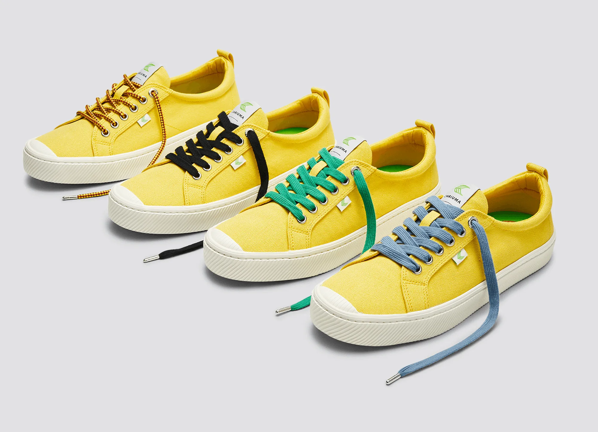 OCA Low Yellow Canvas Sneaker Men