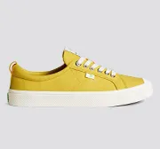 OCA Low Yellow Canvas Sneaker Women