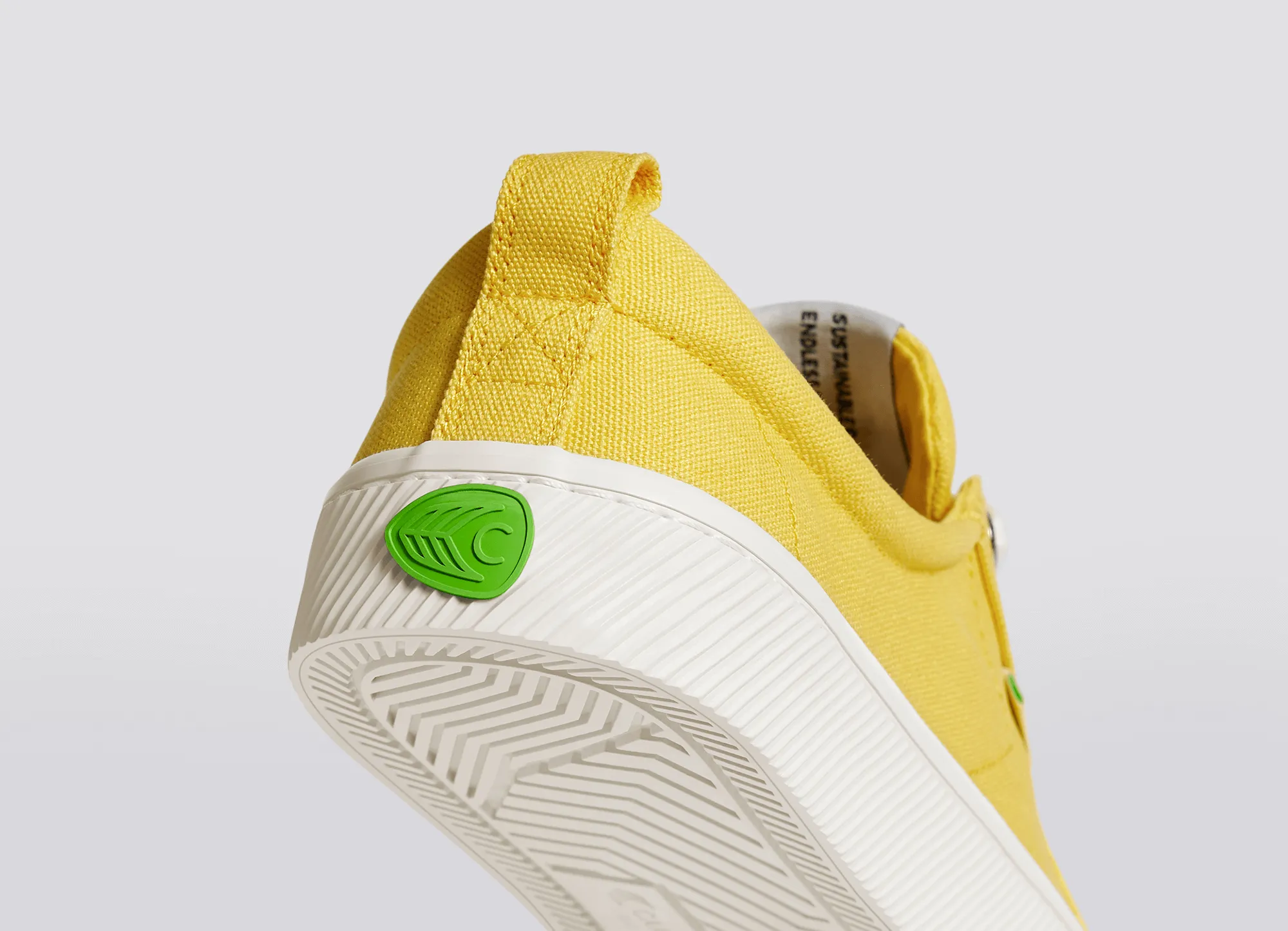 OCA Low Yellow Canvas Sneaker Women
