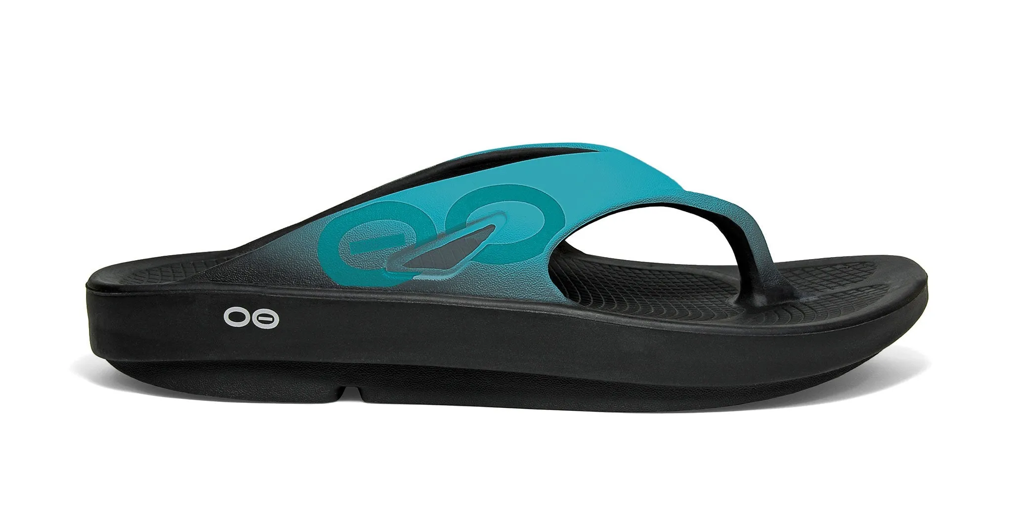 OOFOS Men's OOriginal Sport Thong - Aqua