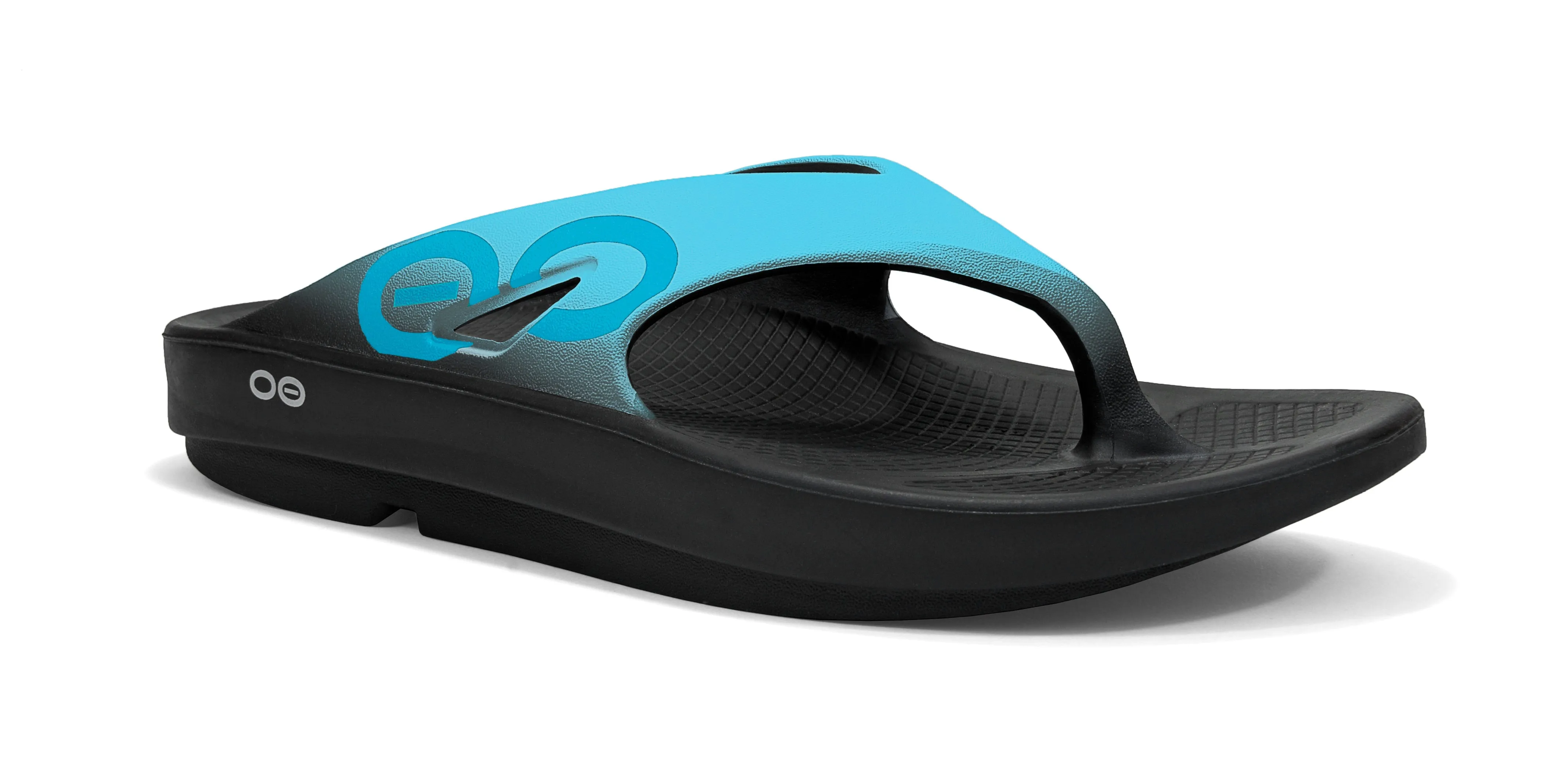 OOFOS Men's OOriginal Sport Thong - Aqua