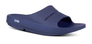OOFOS Women's OOahh Slide - Navy