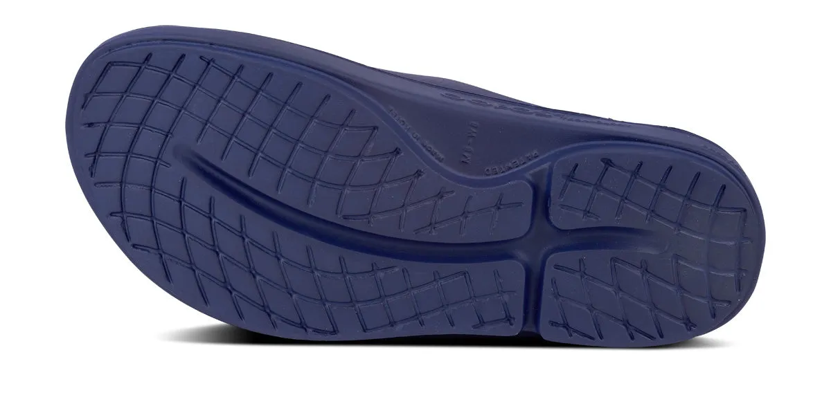OOFOS Women's OOahh Slide - Navy