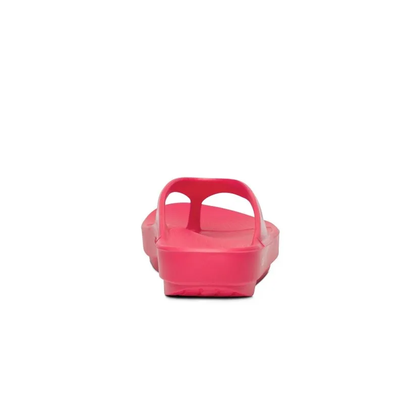 OOFOS Women's OOlala Thong - Neon Berry