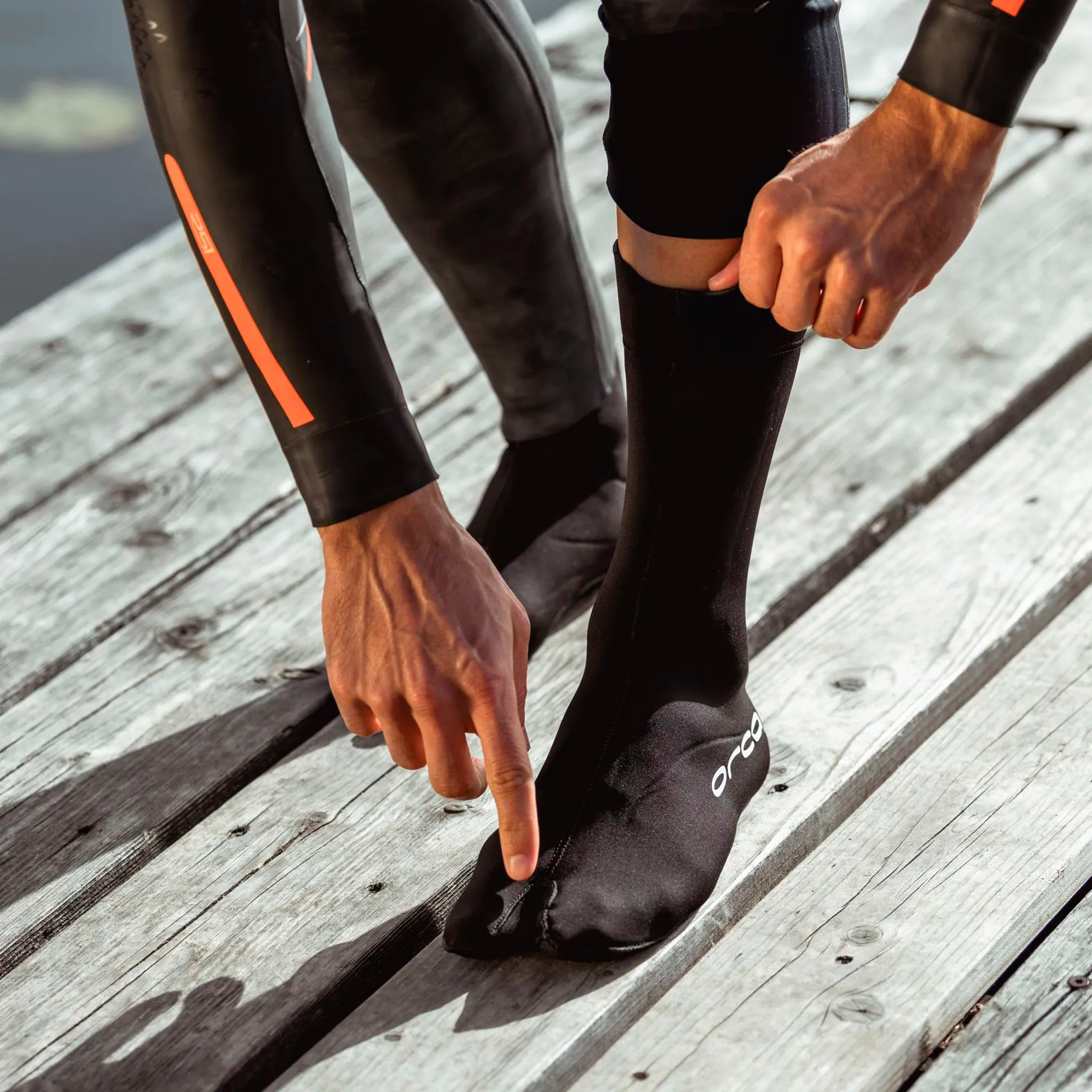 Orca Thermal Swim Socks Hydro Booties Neoprene Split Toe Unisex Wetsuit Socks