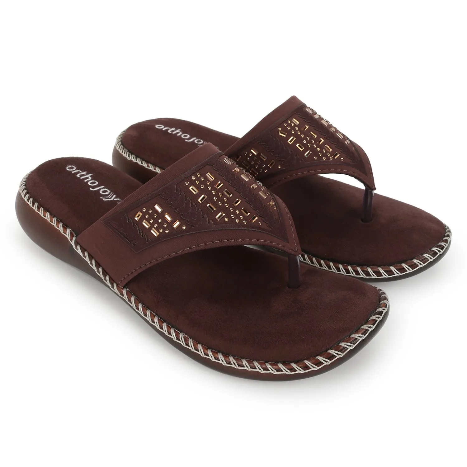 ORTHO JOY Fancy Footwear For Women