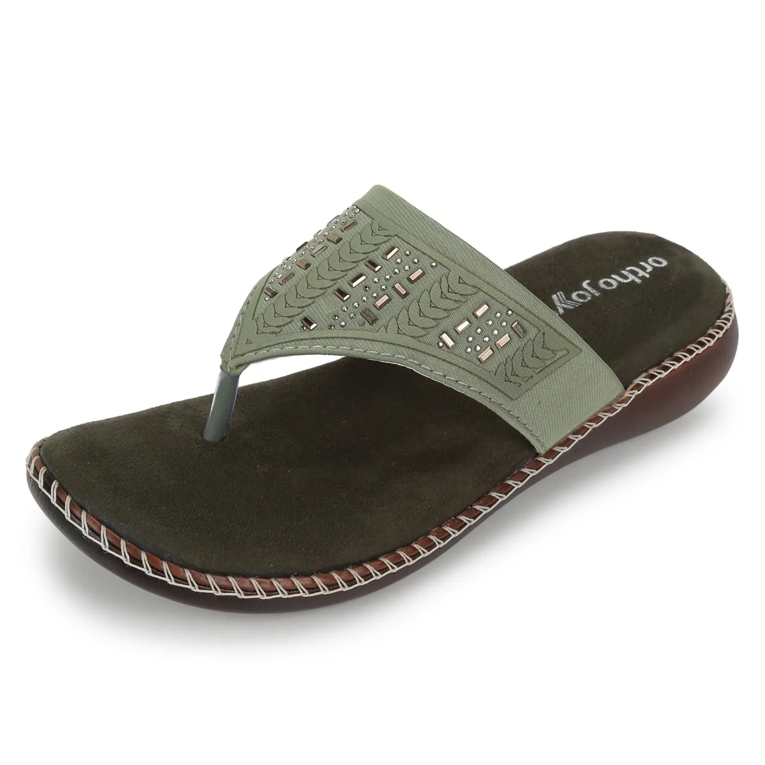 ORTHO JOY Fancy Footwear For Women