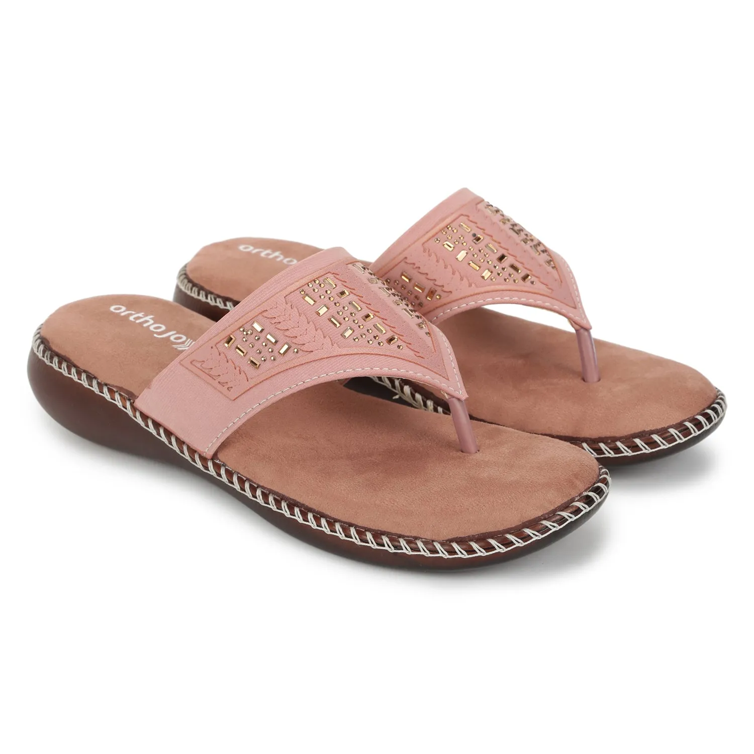 ORTHO JOY Fancy Footwear For Women