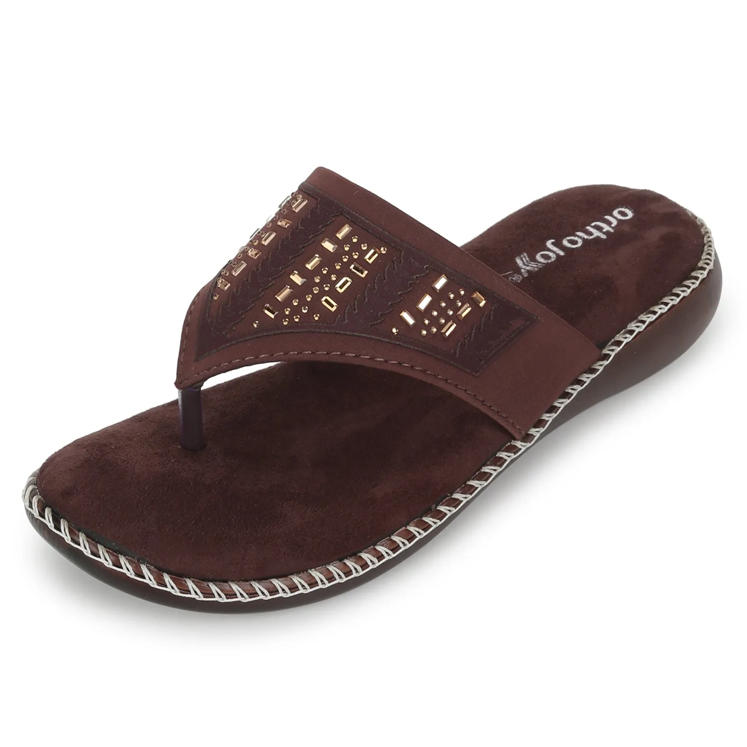 ORTHO JOY Fancy Footwear For Women