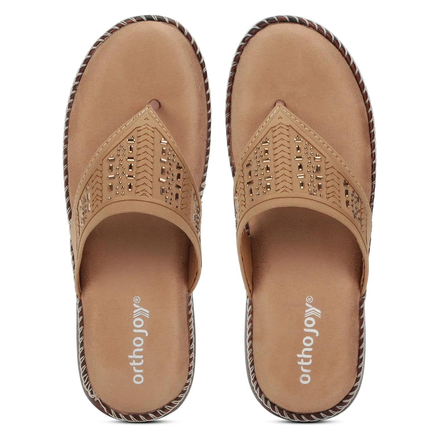 ORTHO JOY Fancy Footwear For Women