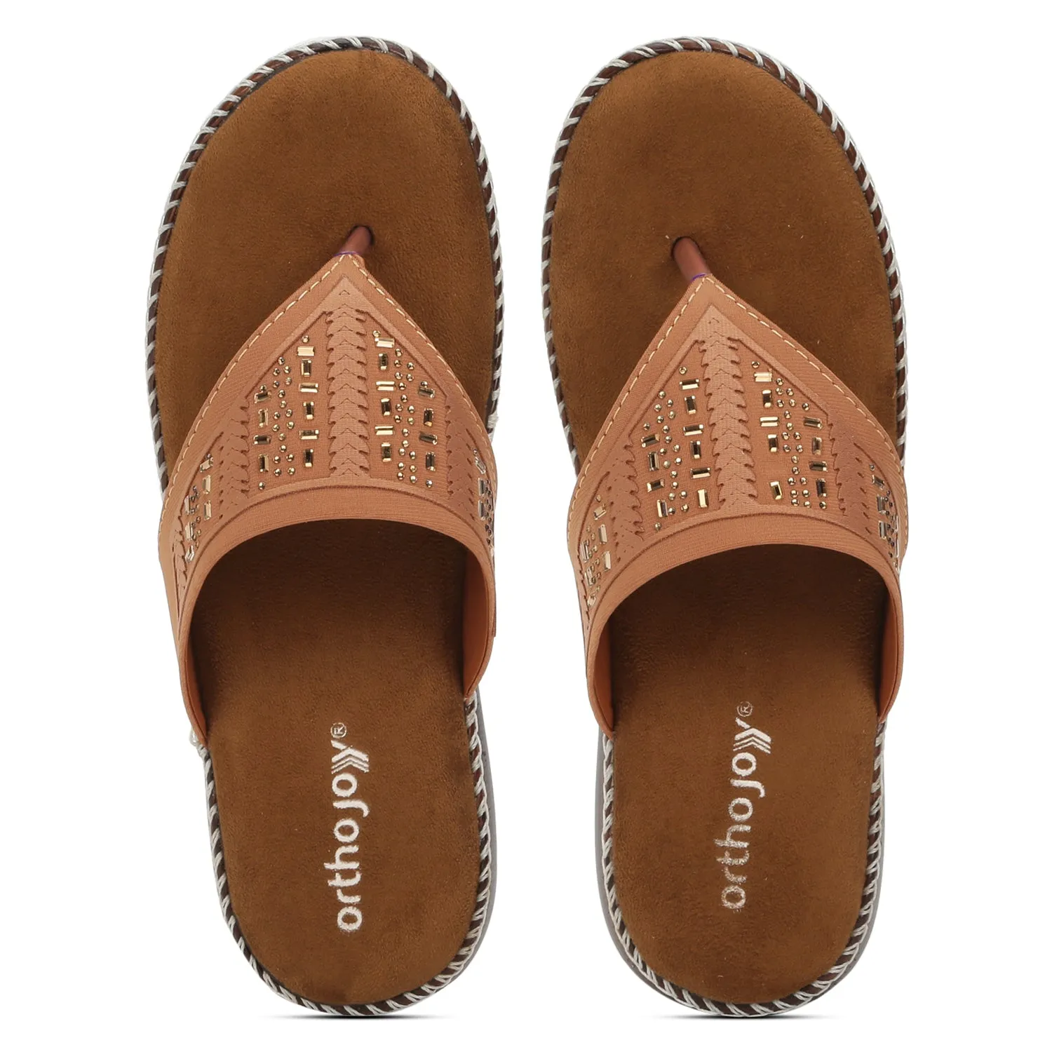 ORTHO JOY Fancy Footwear For Women