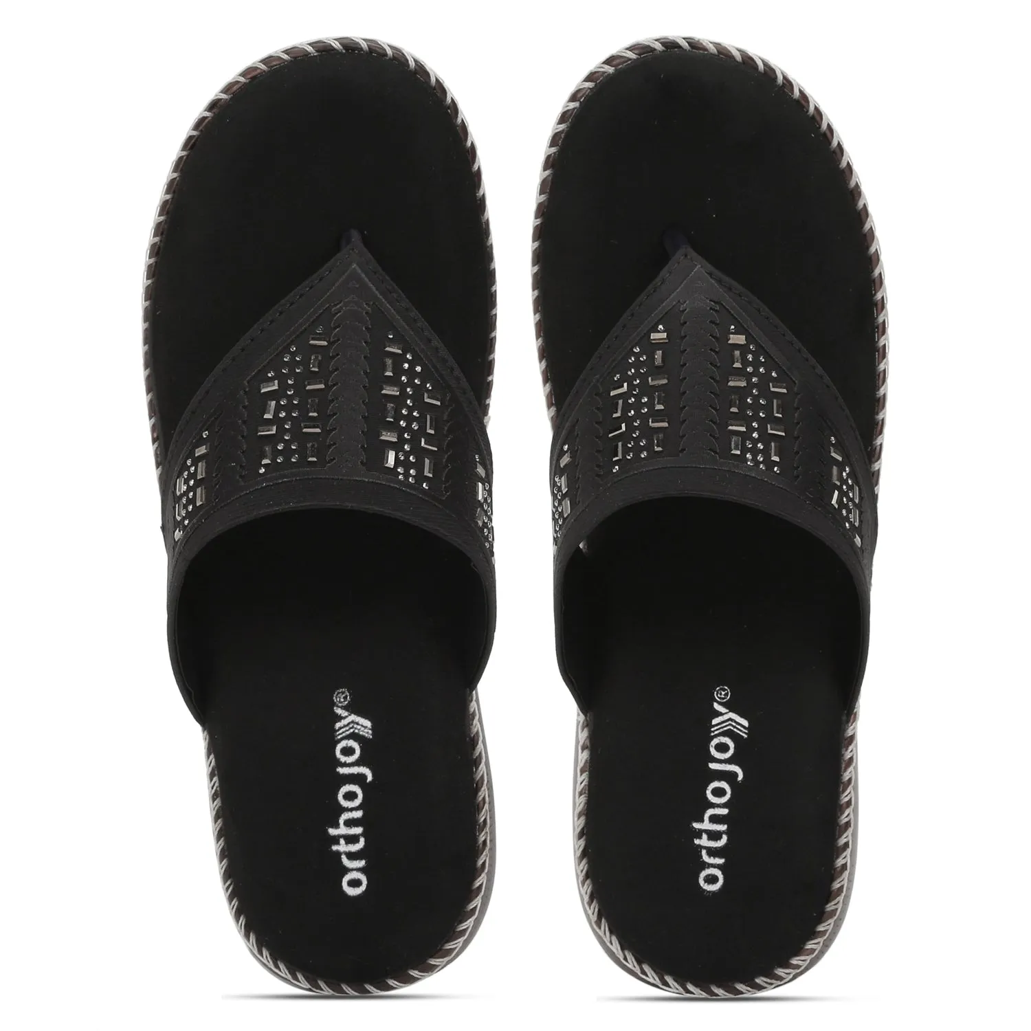 ORTHO JOY Fancy Footwear For Women