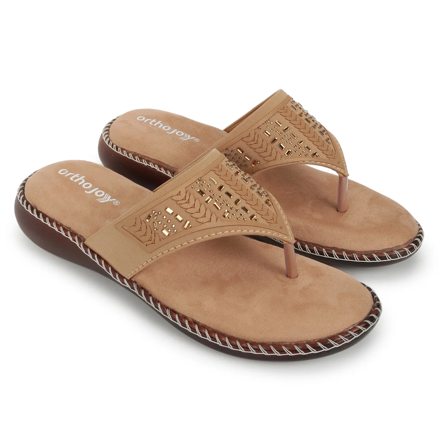 ORTHO JOY Fancy Footwear For Women
