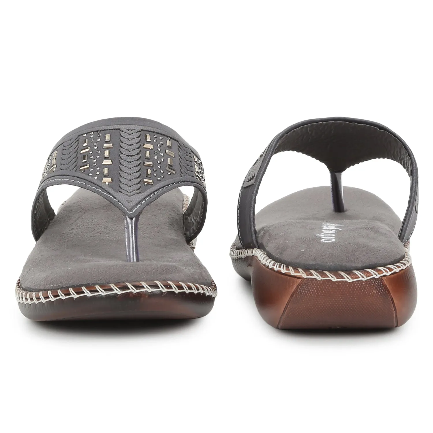 ORTHO JOY Fancy Footwear For Women