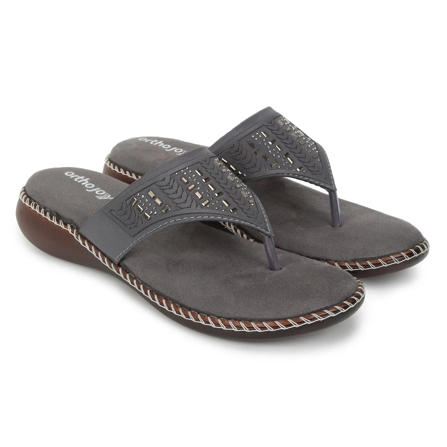 ORTHO JOY Fancy Footwear For Women