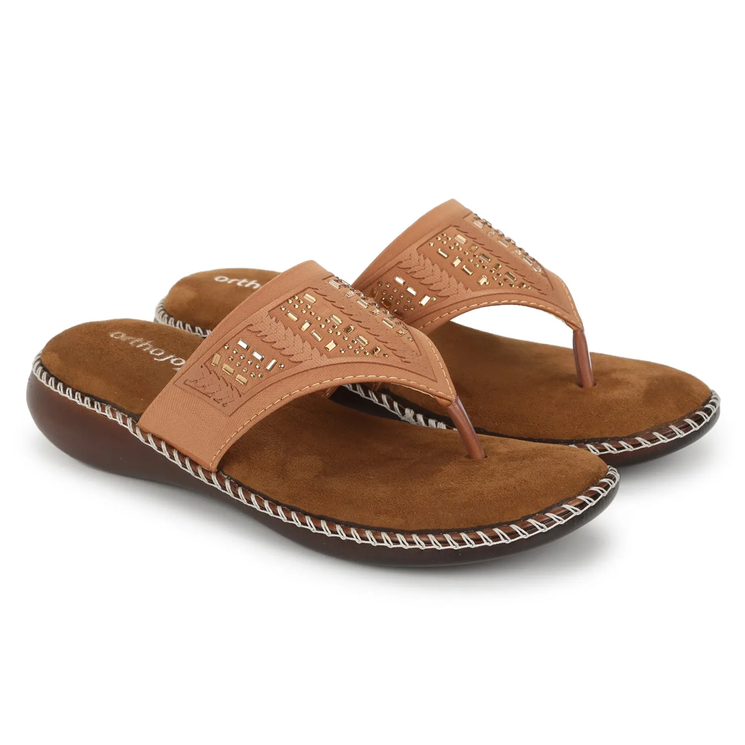 ORTHO JOY Fancy Footwear For Women