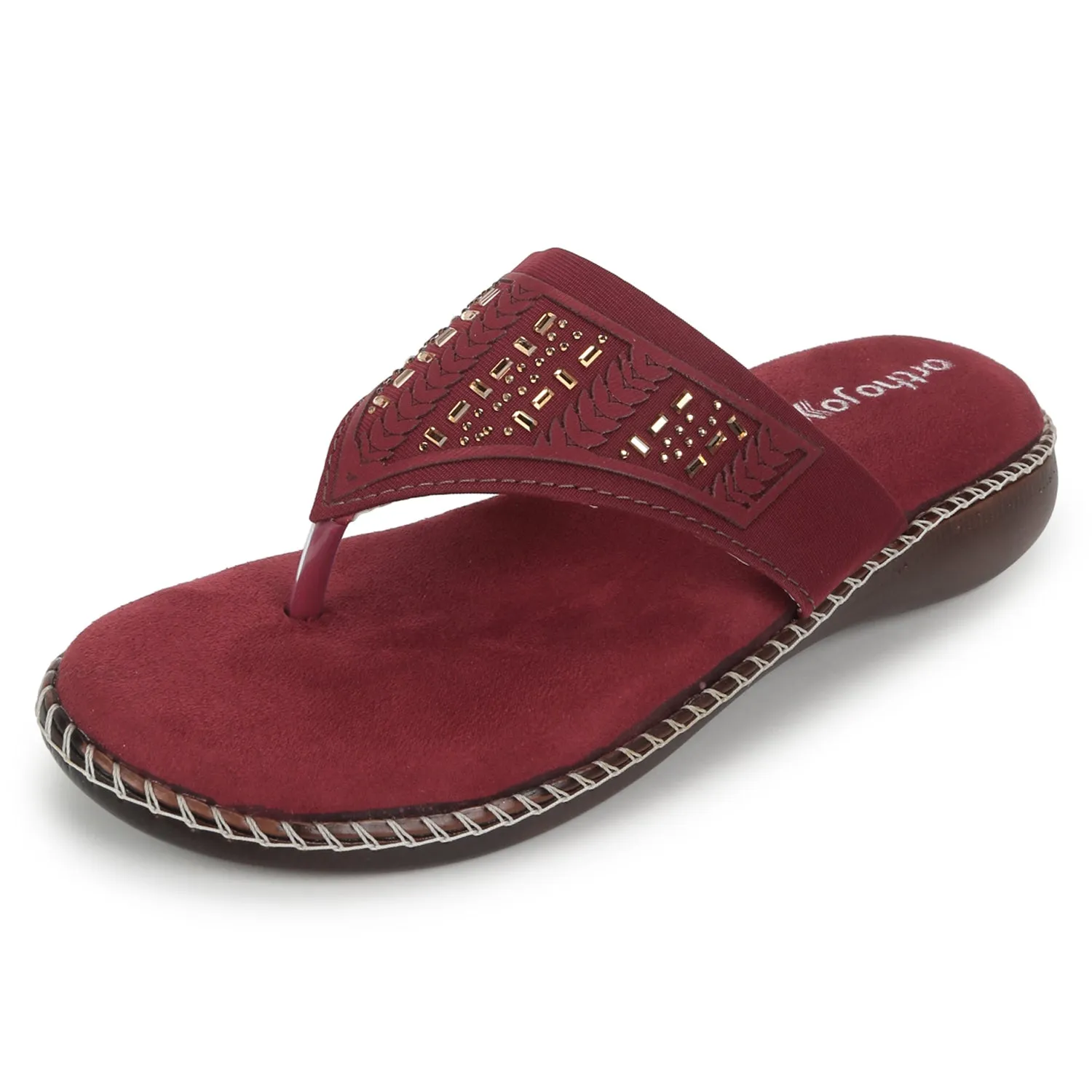 ORTHO JOY Fancy Footwear For Women