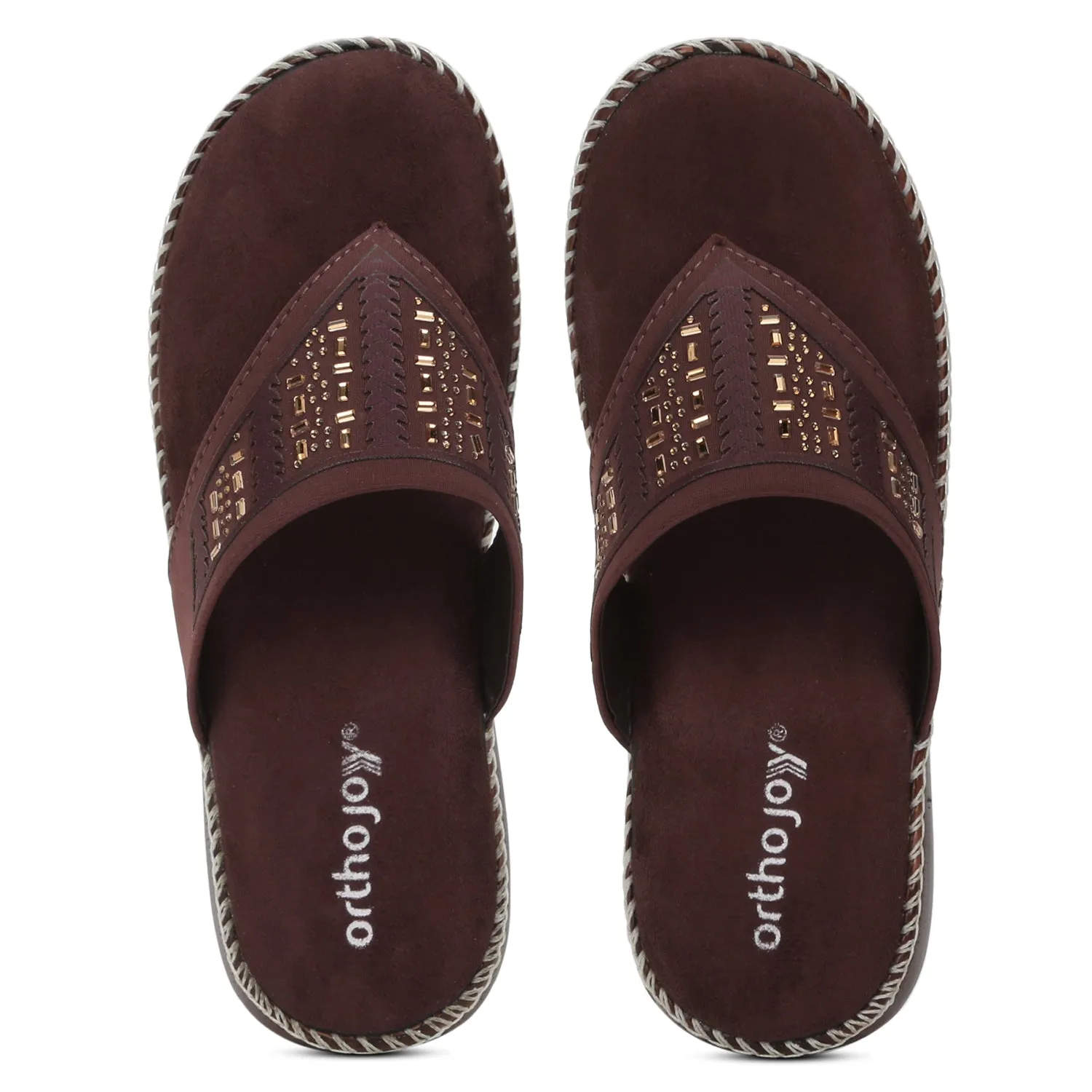 ORTHO JOY Fancy Footwear For Women