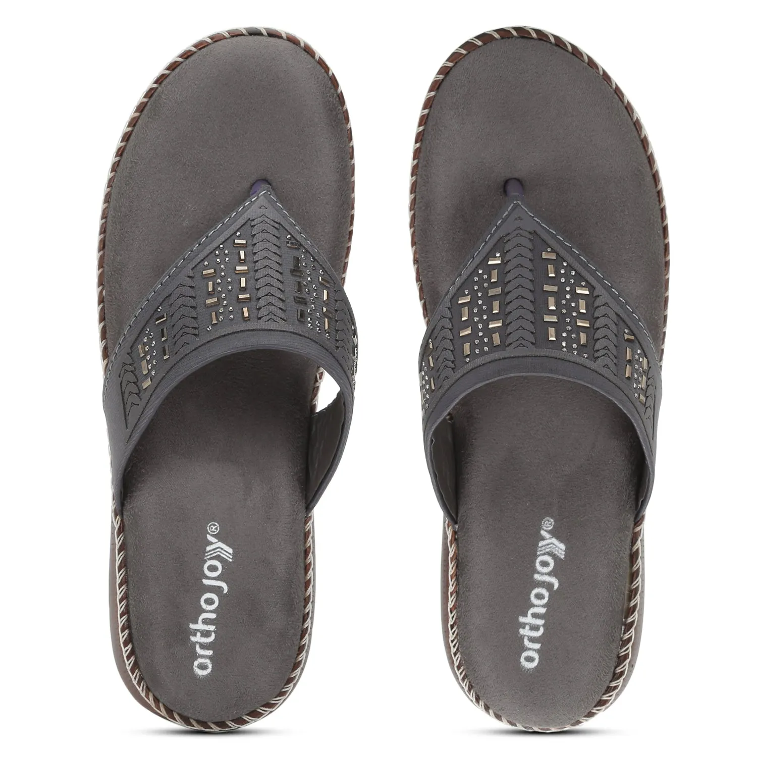 ORTHO JOY Fancy Footwear For Women