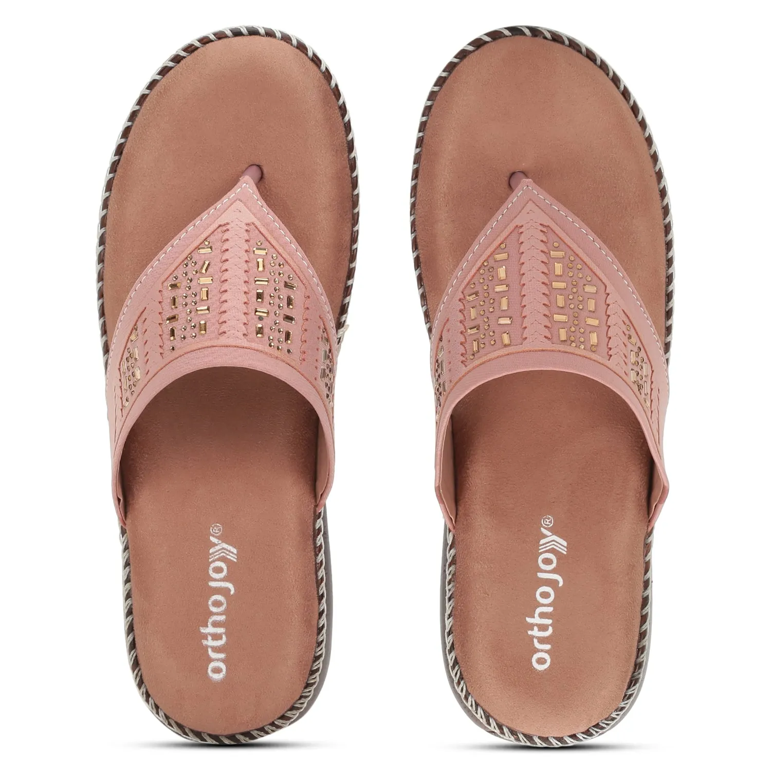 ORTHO JOY Fancy Footwear For Women