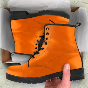 Pacific Orange Women's Vegan Leather Boots