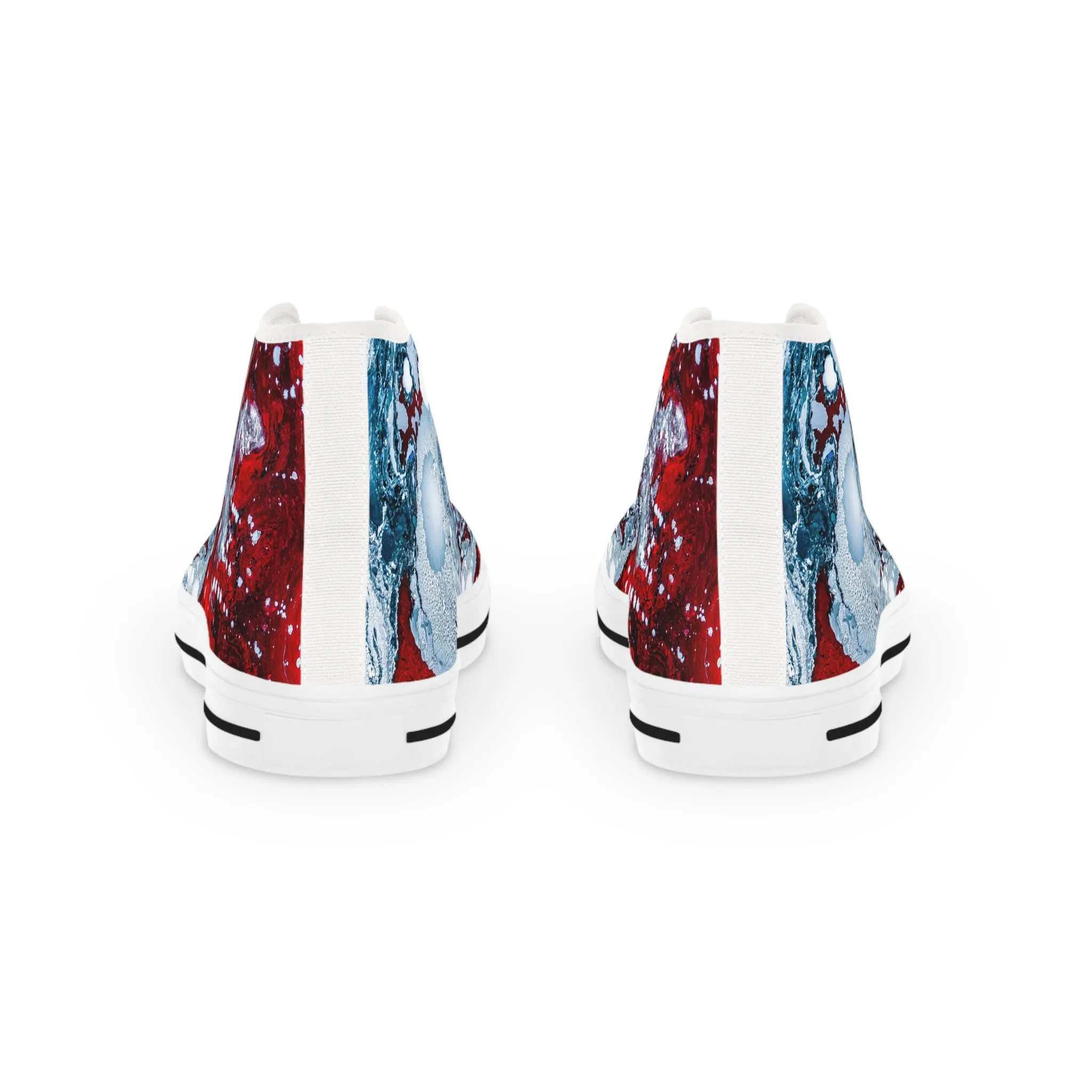 Paint Splash - Men's High Top Sneakers