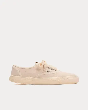 Past Sole 5 Canvas White Low Top Sneakers