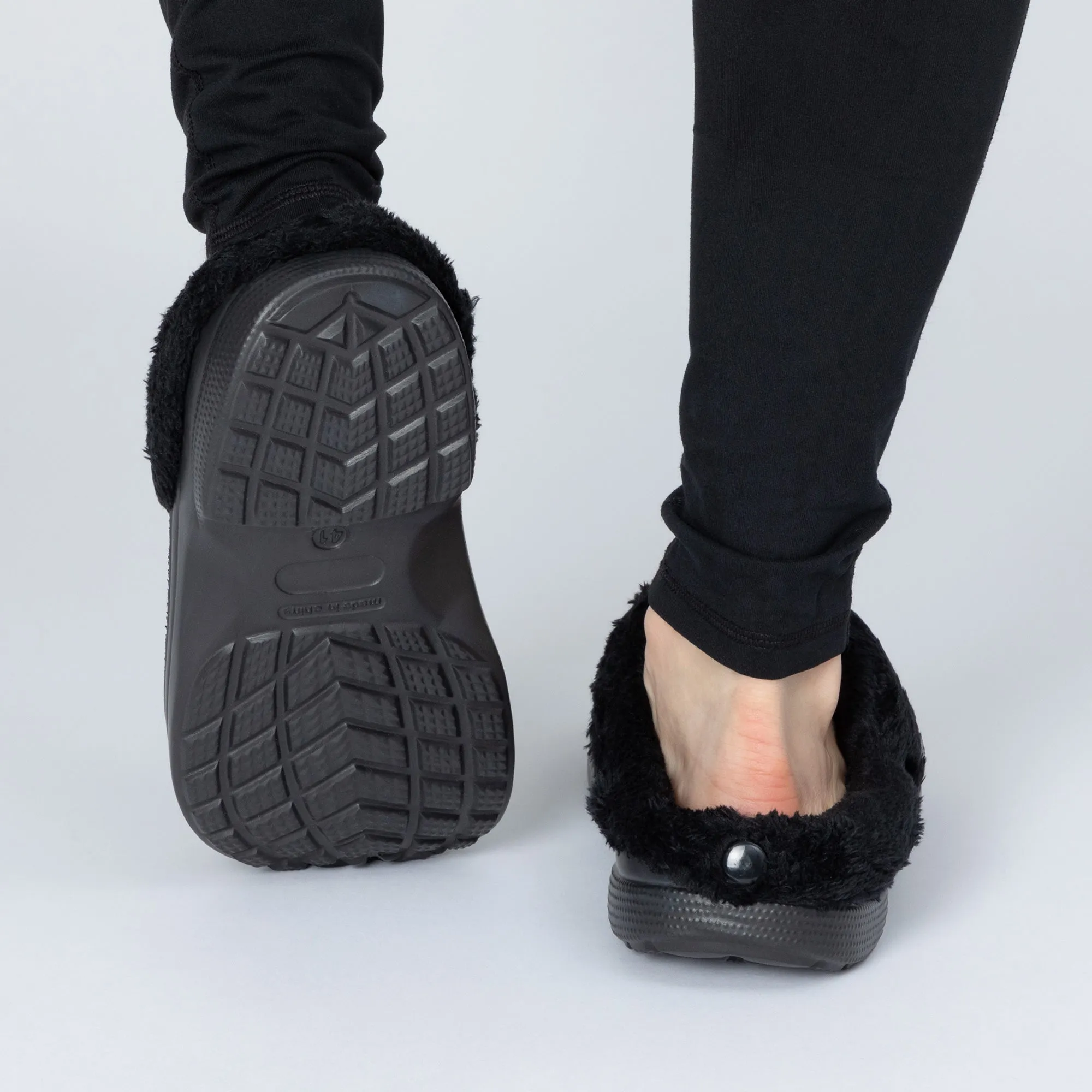Paw Print Indoor/Outdoor Clog Slipper Shoes