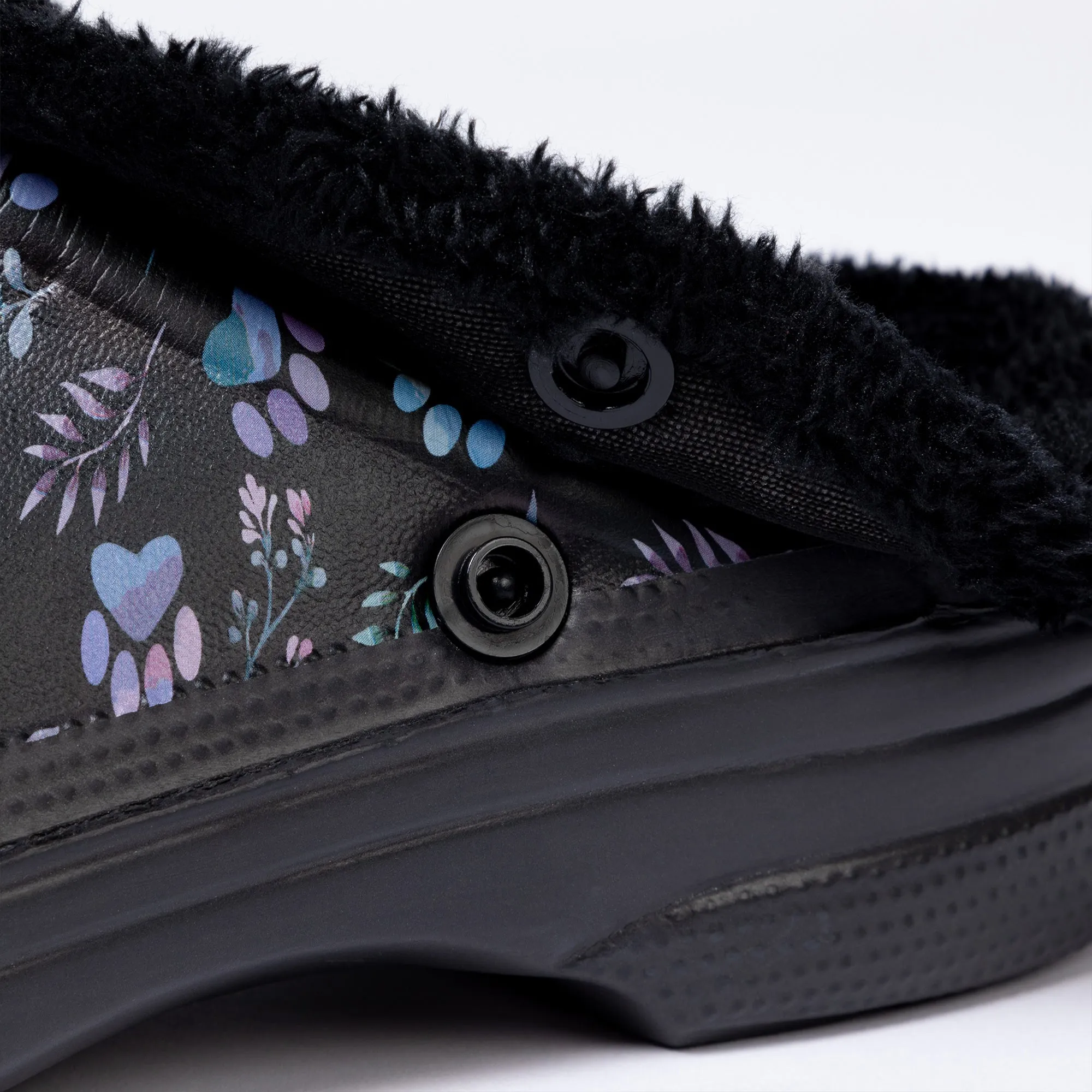 Paw Print Indoor/Outdoor Clog Slipper Shoes