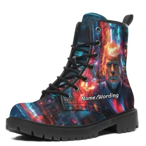 Personalized Trump Boots, Custom Pride and Patriotic Boots, Fashion Unisex Boots