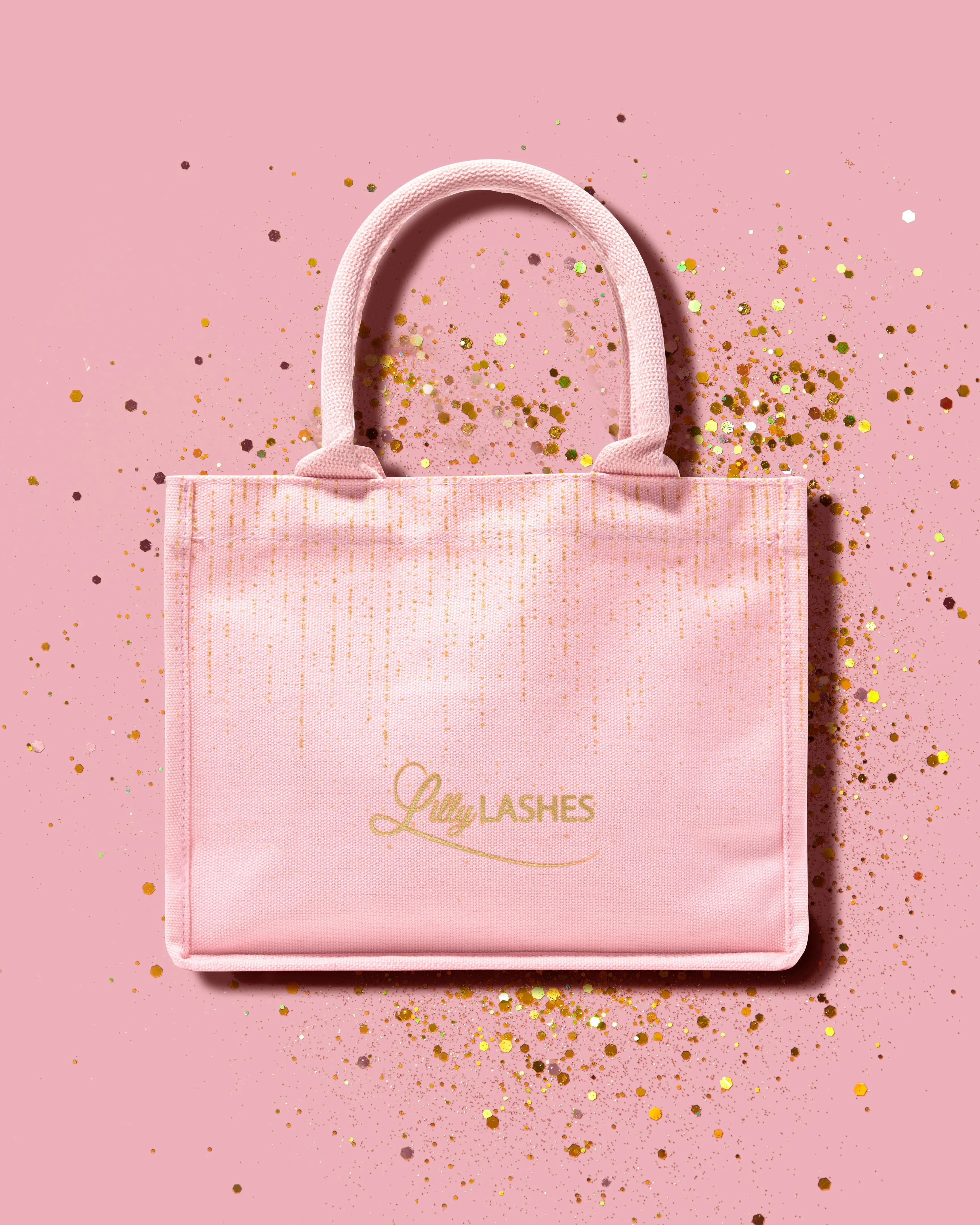 Pink Tote Bag
