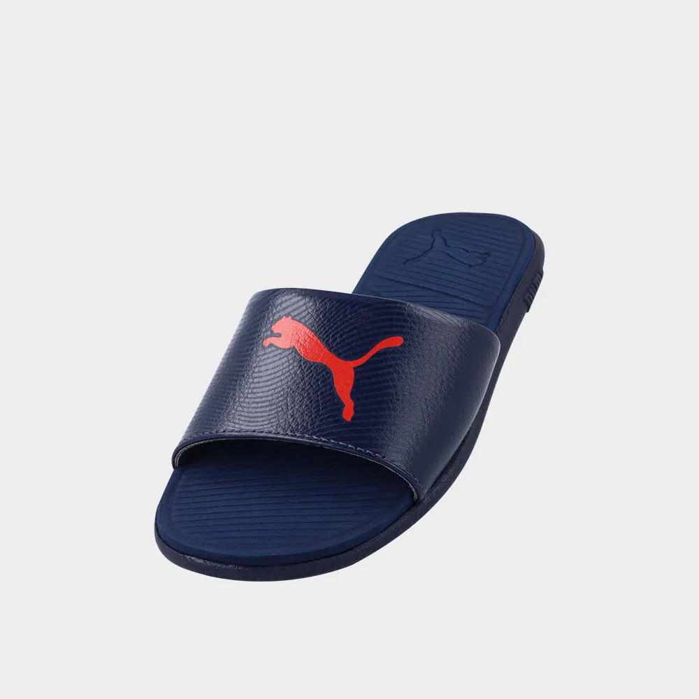 Puma Youth Sporty Embossed 2.0 Slide Jr Zadp Blue/Redd _ 182170 _ Blue