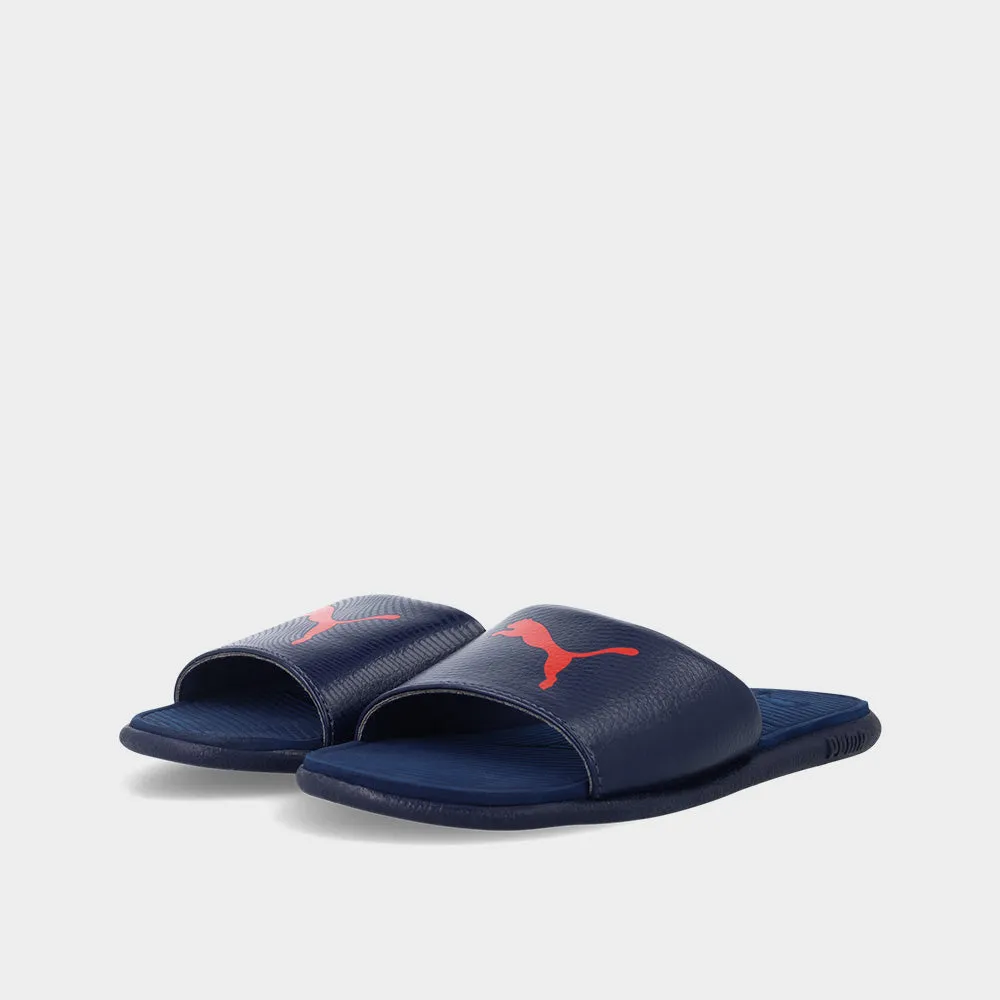 Puma Youth Sporty Embossed 2.0 Slide Jr Zadp Blue/Redd _ 182170 _ Blue