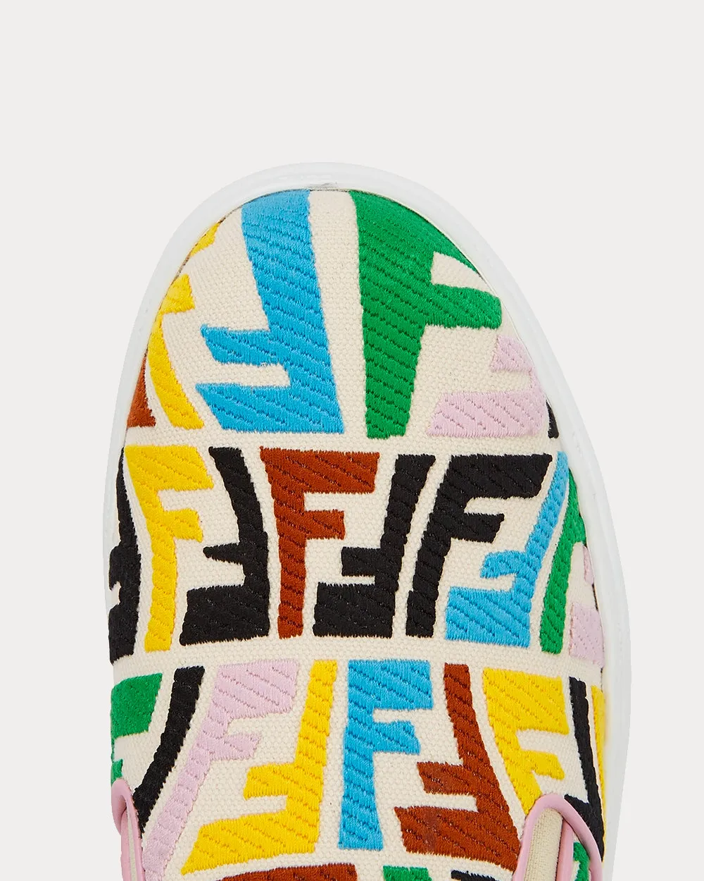 Rise Canvas Multicolour Slip On Sneakers