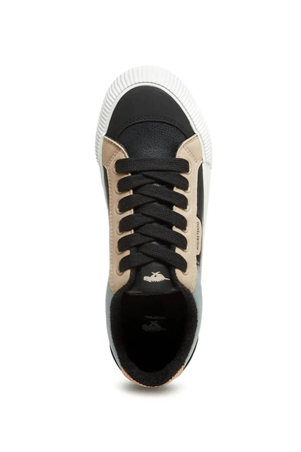 Rocket Dog Cheery Color Block Sneakers for Women in Combo Black | CHEERYBLOCKED-005
