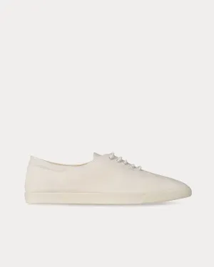 Sam Cotton White / White Low Top Sneakers