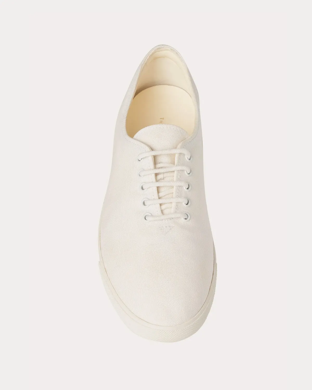 Sam Cotton White / White Low Top Sneakers