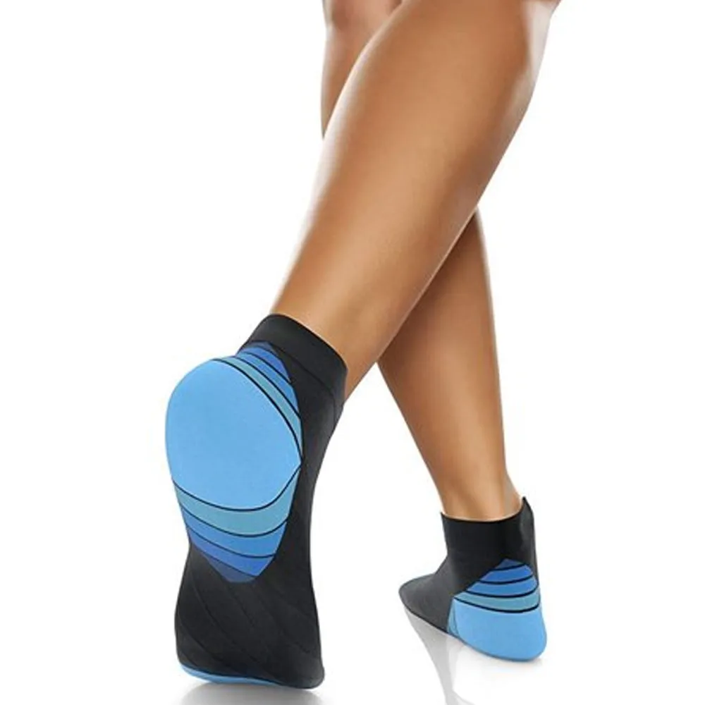 Set of 3 Pairs of Compression Socks Foot Sleeve Ankle Support Socks Style 1