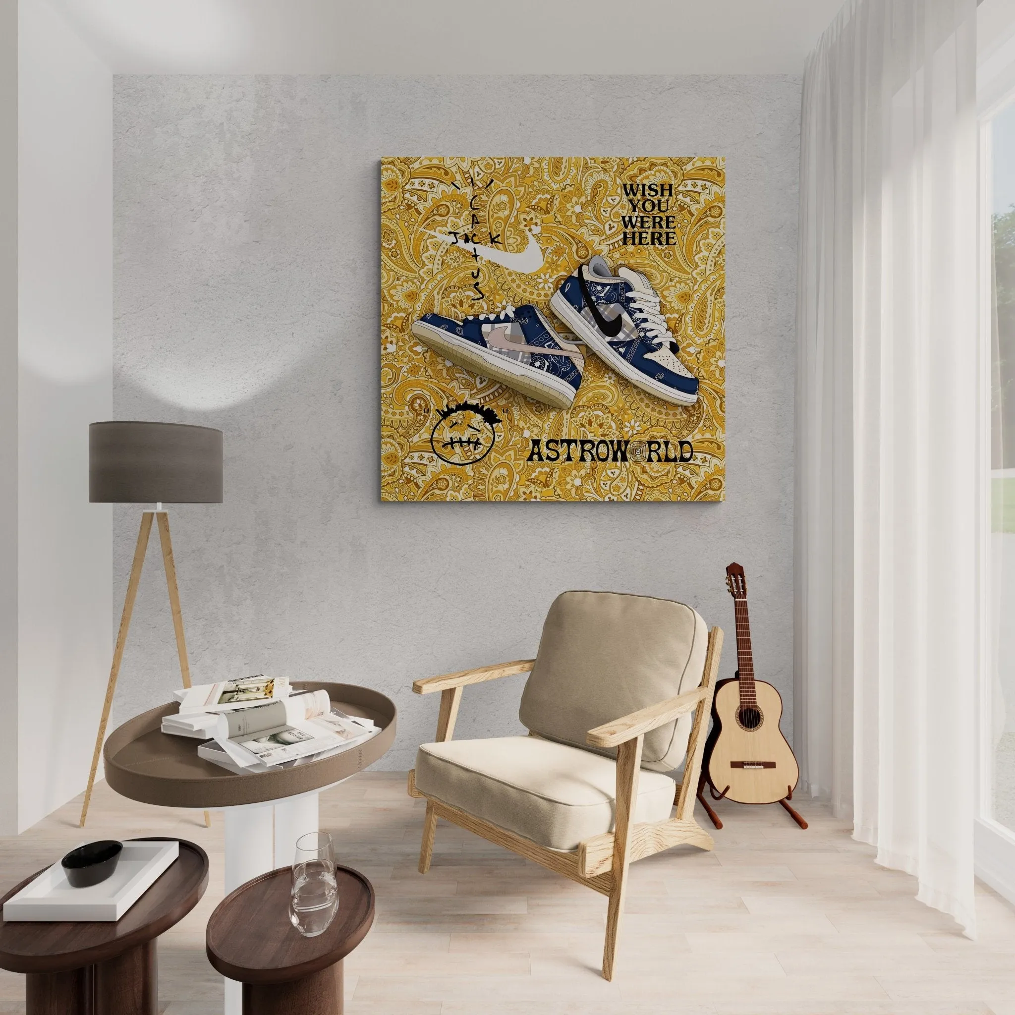 Sneaker Canvas Wall Art