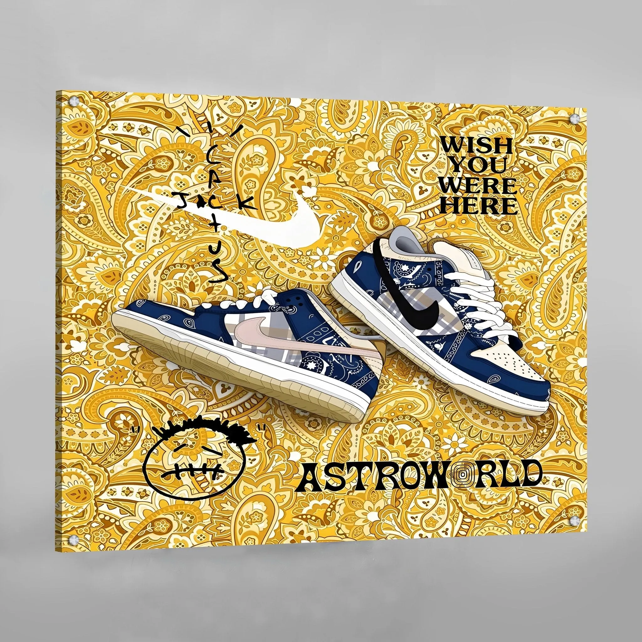 Sneaker Canvas Wall Art