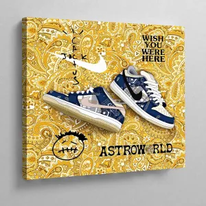 Sneaker Canvas Wall Art