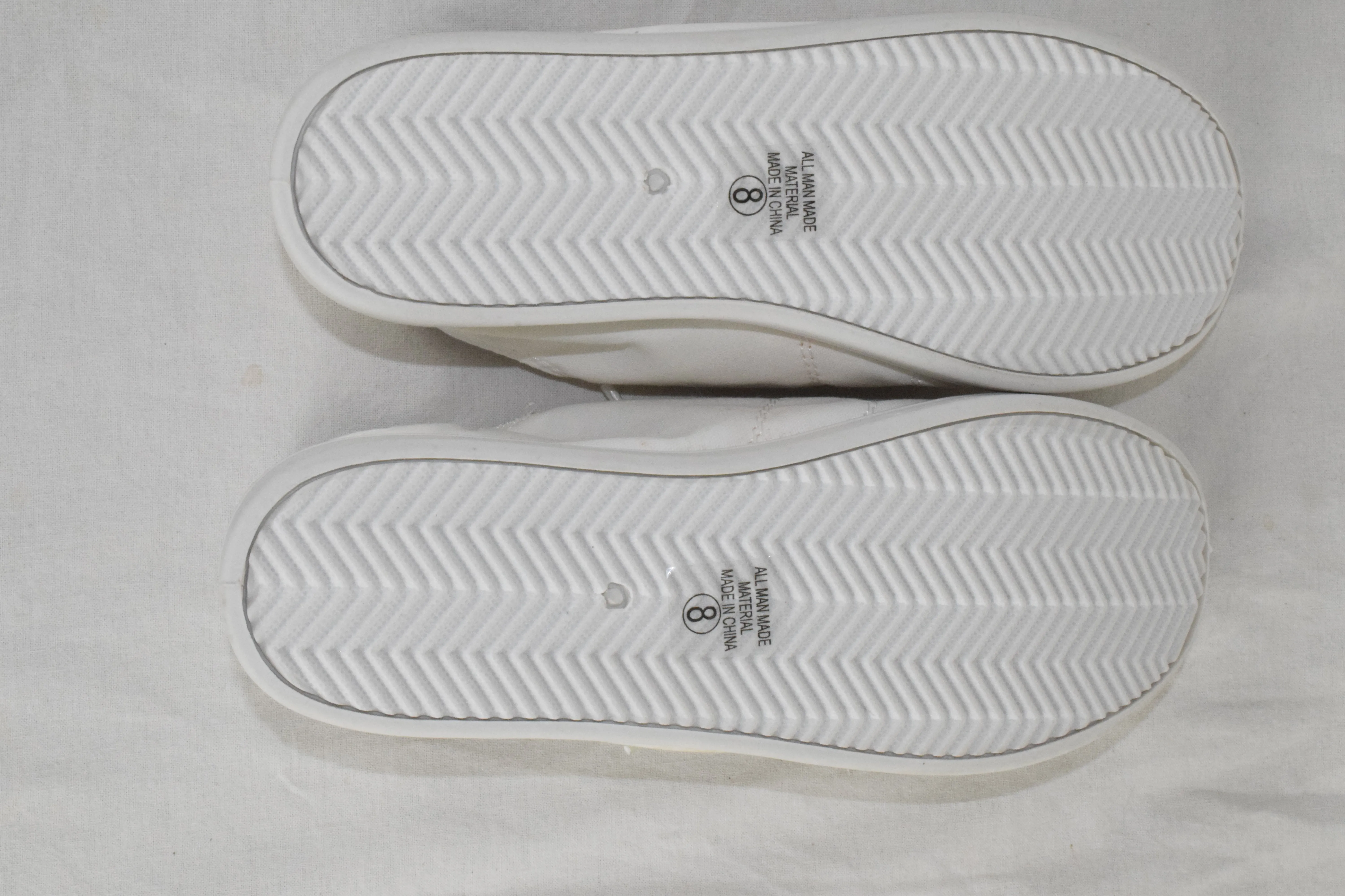 Soda Flat Women Shoes Linen Canvas Slip On Sneakers Lace Up All White 8 Zig D10