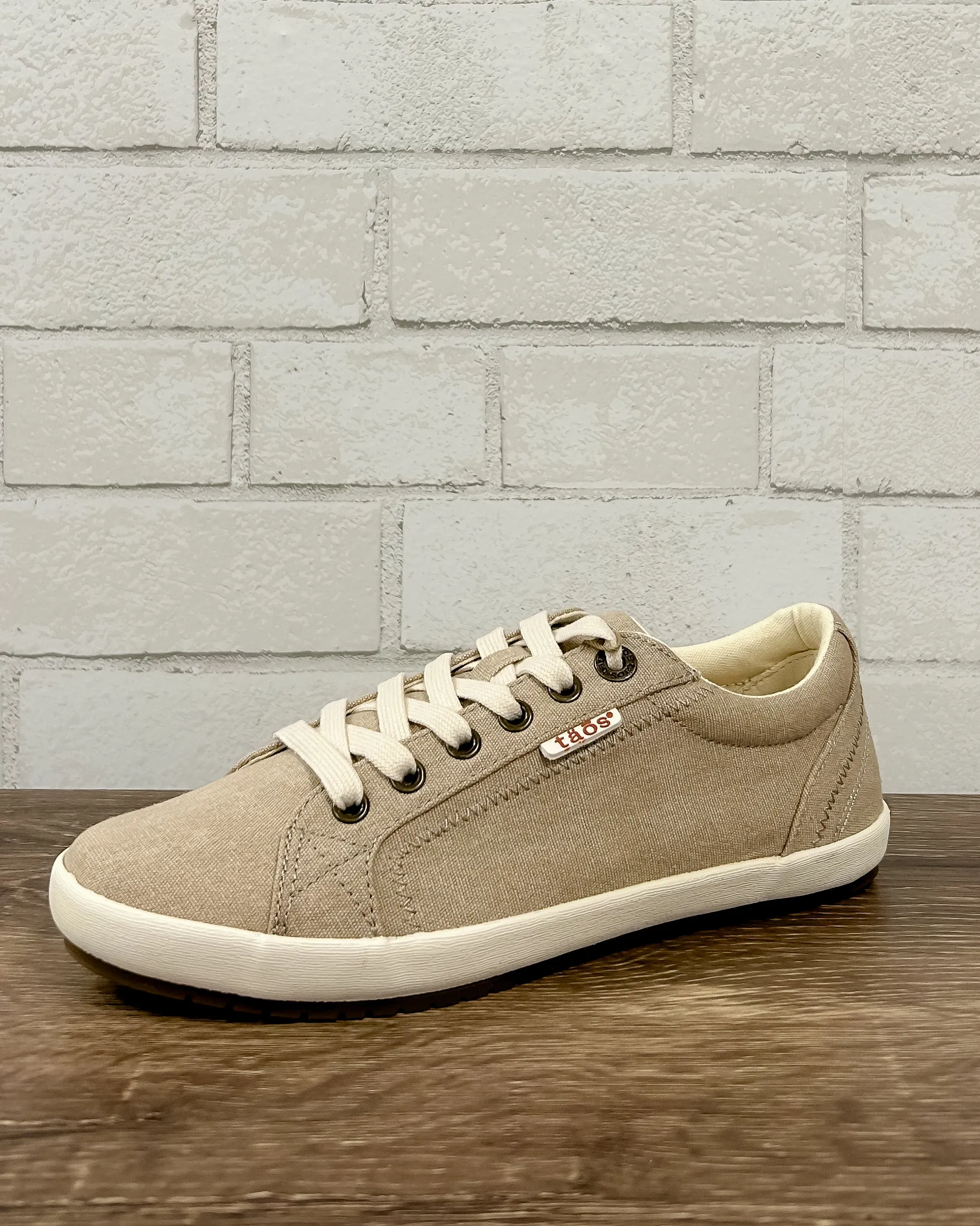 Star in Oat Wash Canvas - Wide Width!
