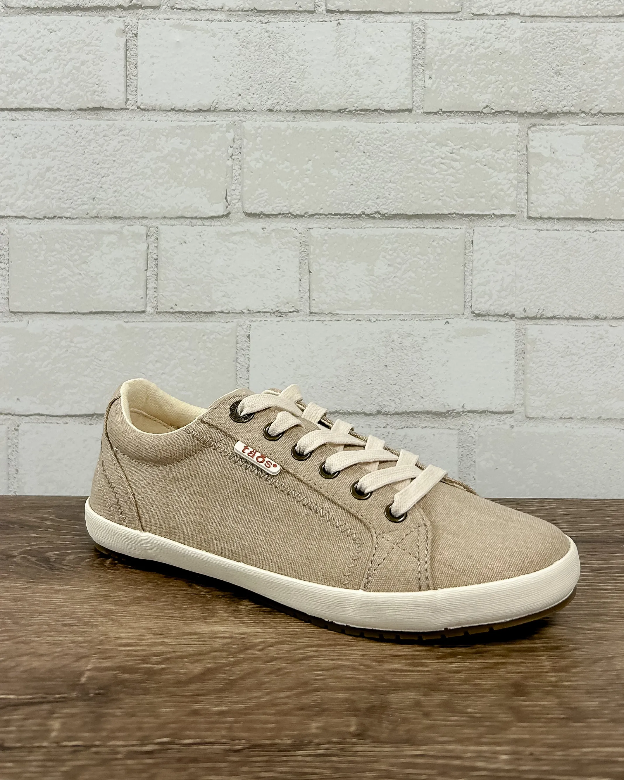 Star in Oat Wash Canvas - Wide Width!