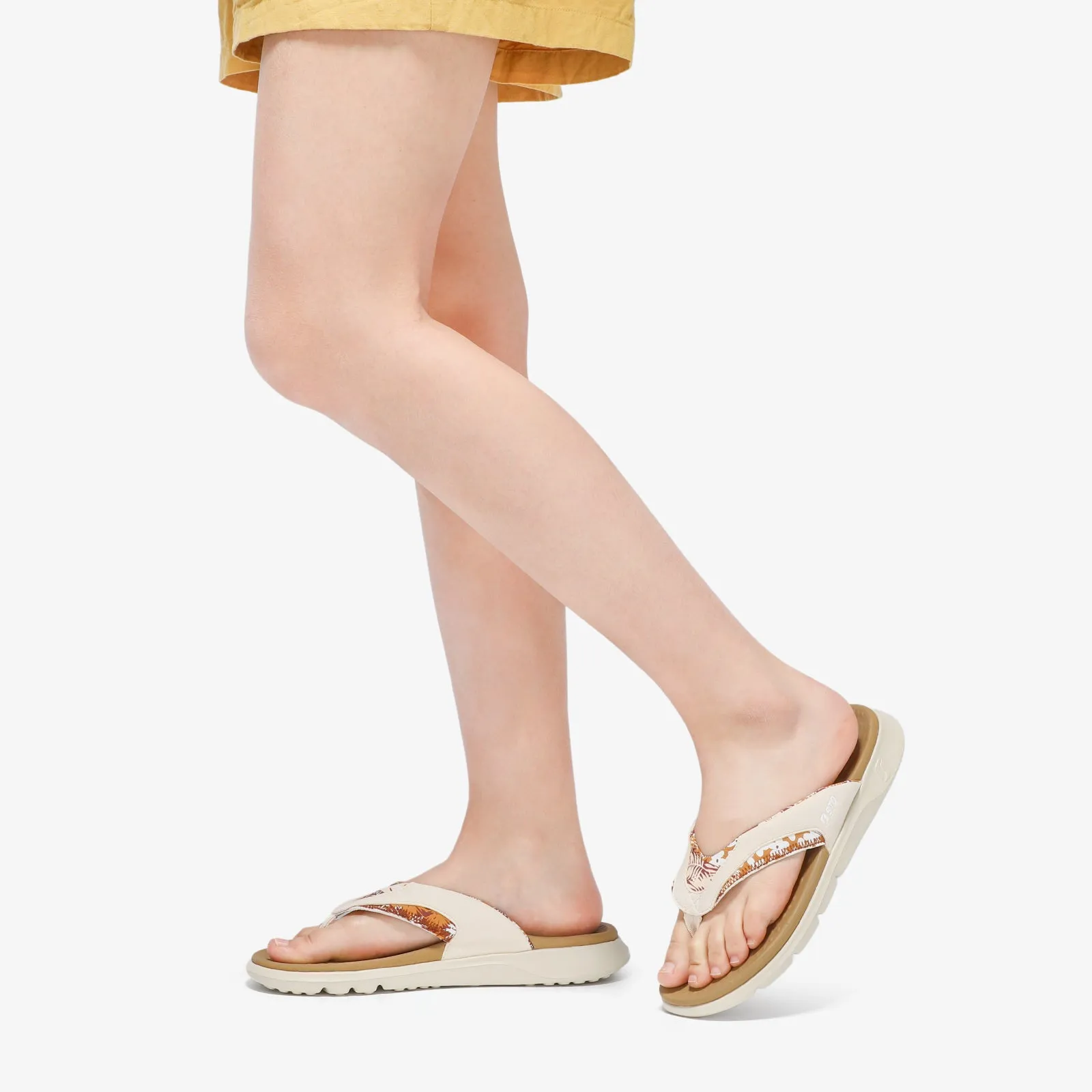 STQ Women Orthopedic Memory Foam Flip Flops