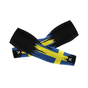 Sweden Splash Black Arm Sleeves