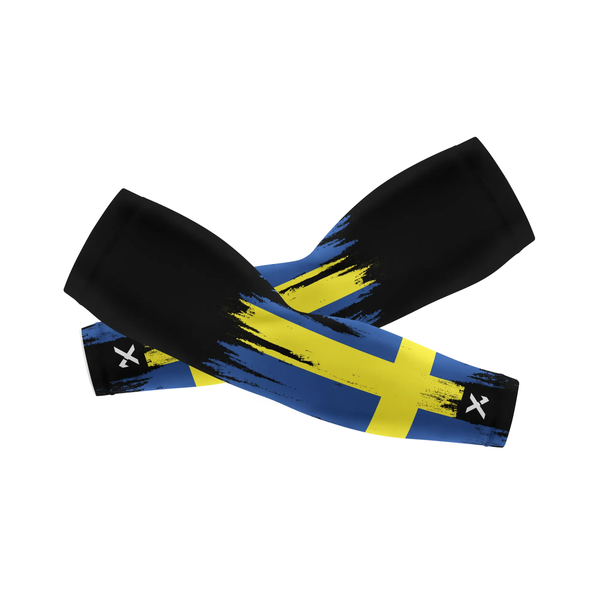 Sweden Splash Black Arm Sleeves