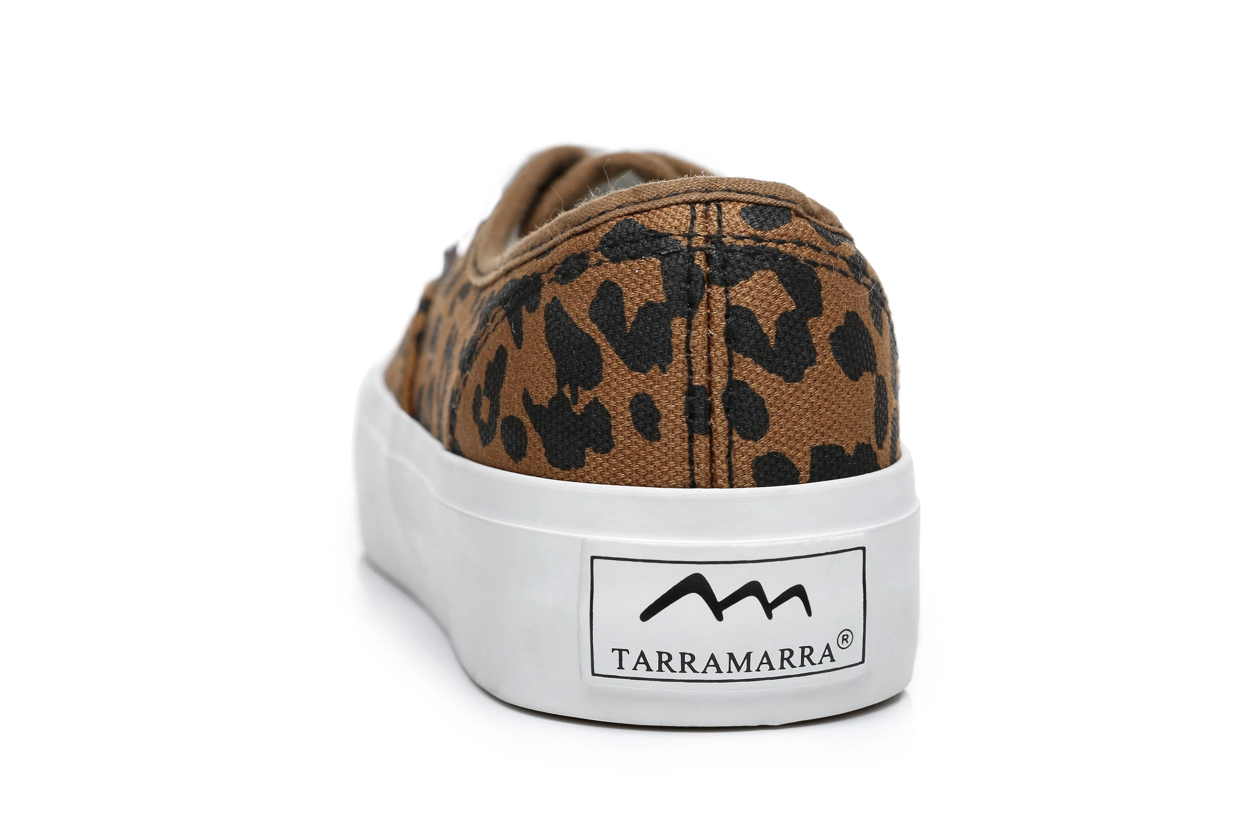 TARRAMARRA® Women Leopard Print Canvas Sneakers Rana